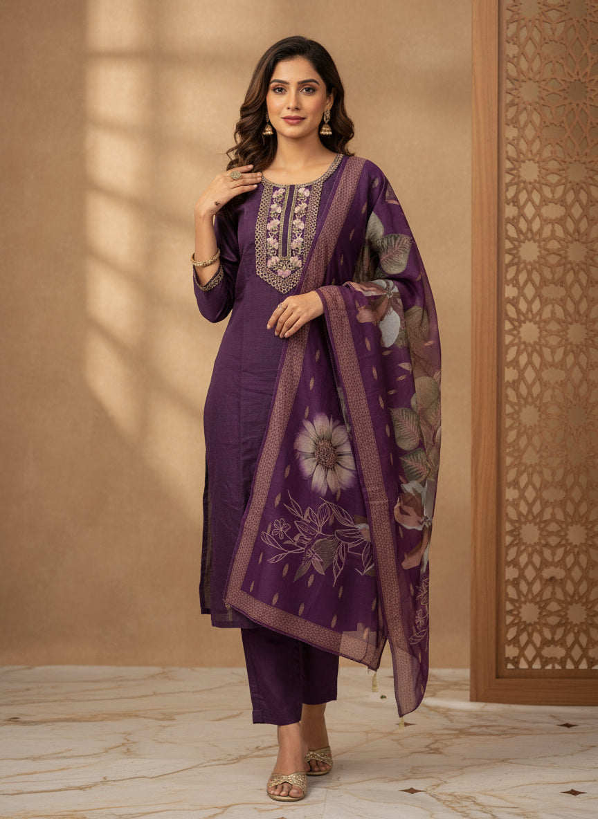 Magic Cotton 3 Piece Suit D3P-5