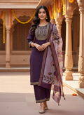 Rayon Slub 3 Piece Suit D3P-16