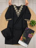 Rayon Slub 3 Piece Suit D3P-28