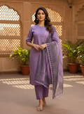 Rayon Slub 3 Piece Suit D3P-24