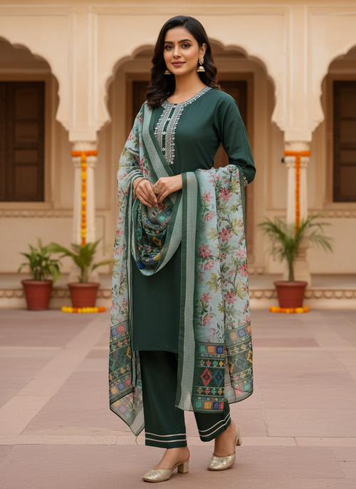 Magic Cotton 3 Piece Suit D3P-15