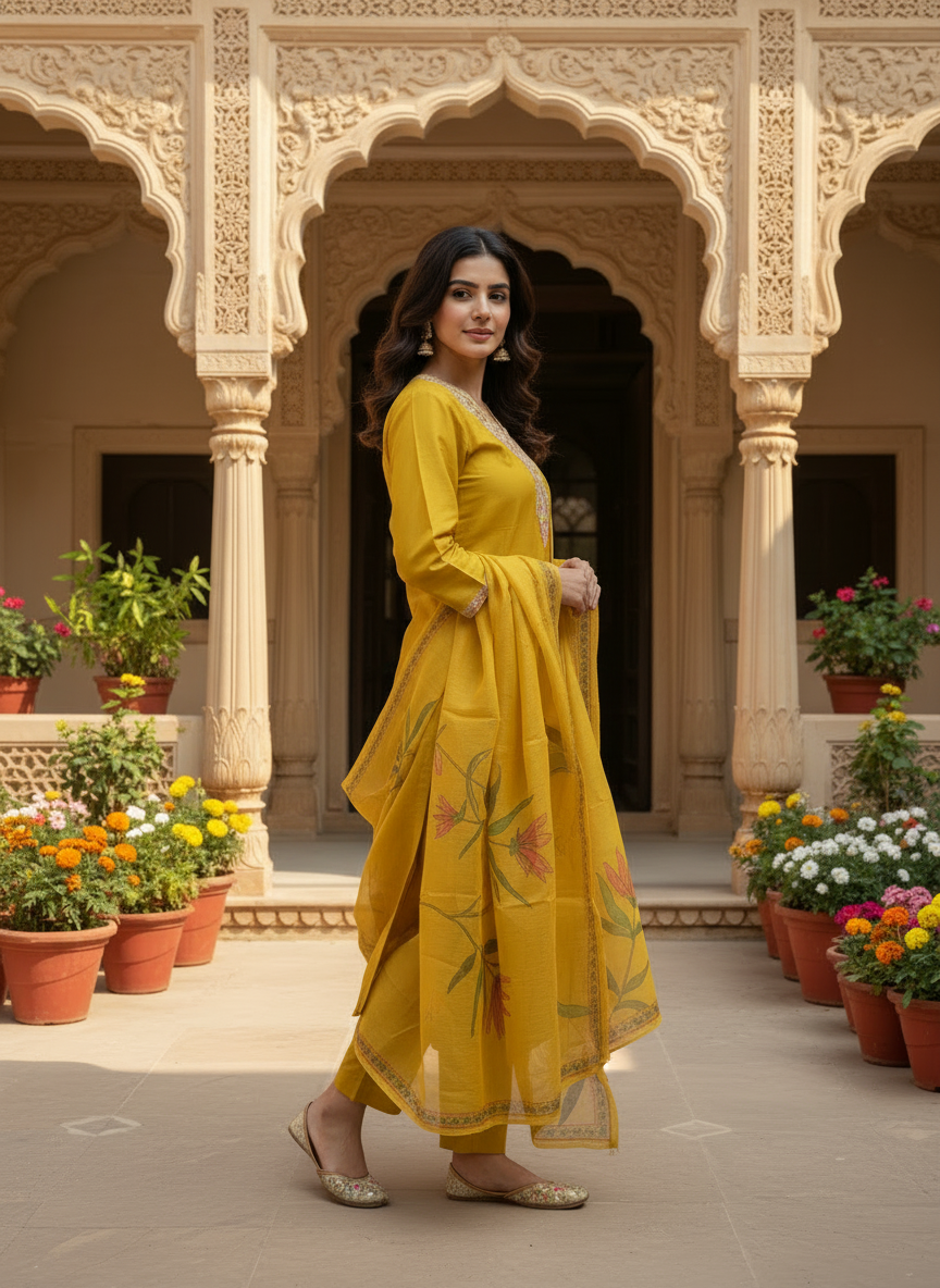 Magic Cotton 3 Piece Suit D3P-6