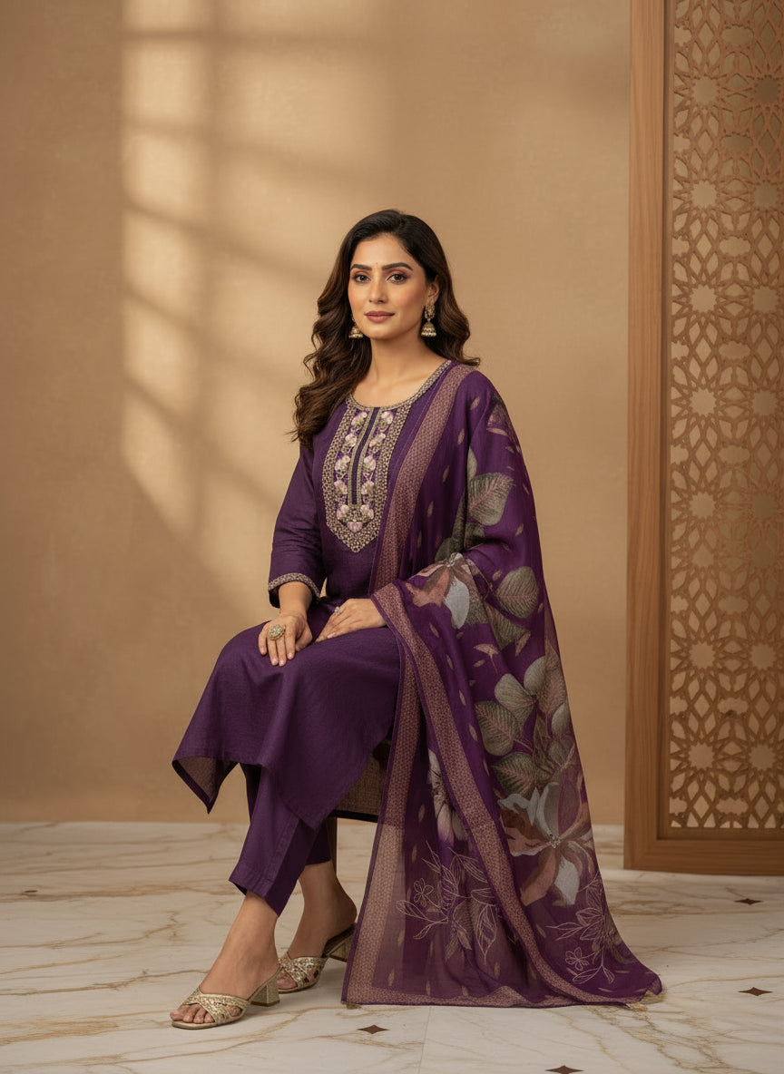 Magic Cotton 3 Piece Suit D3P-5