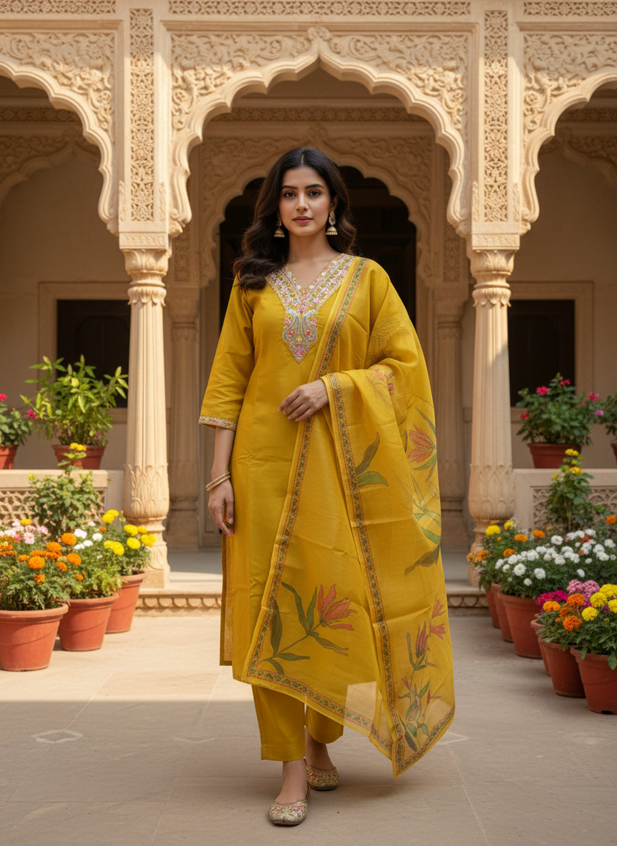 Magic Cotton 3 Piece Suit D3P-6