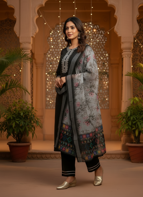 Magic Cotton 3 Piece Suit D3P-14